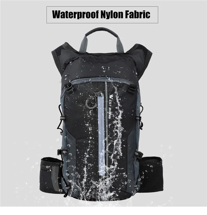 WEST BIKING Cycling Hydration Backpack – 10L/16L Waterproof Sports Bag for Hiking, Running, Cycling