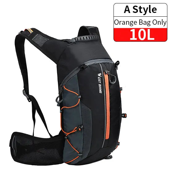 WEST BIKING Cycling Hydration Backpack – 10L/16L Waterproof Sports Bag for Hiking, Running, Cycling