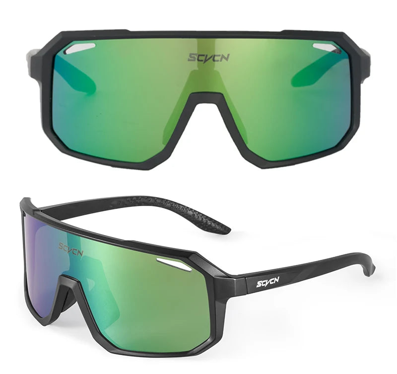 SCVCN kerékpáros napszemüveg – UV400+fényre sötétedő lencsével, TR90 vázzal, uniszex sportos szemüveg MTB-hez, túrázáshoz, országúti biciklizéshez