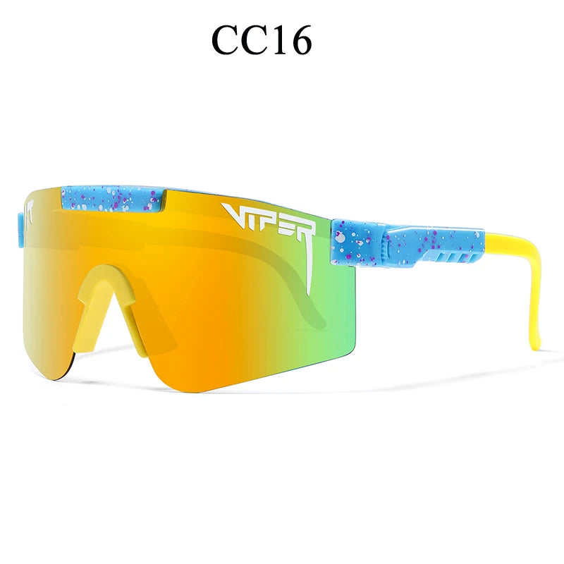 PIT VIPER UV400 sunglasses - men's and women's sports goggles for outdoor use, baseball, softball, MTB, active lifestyle