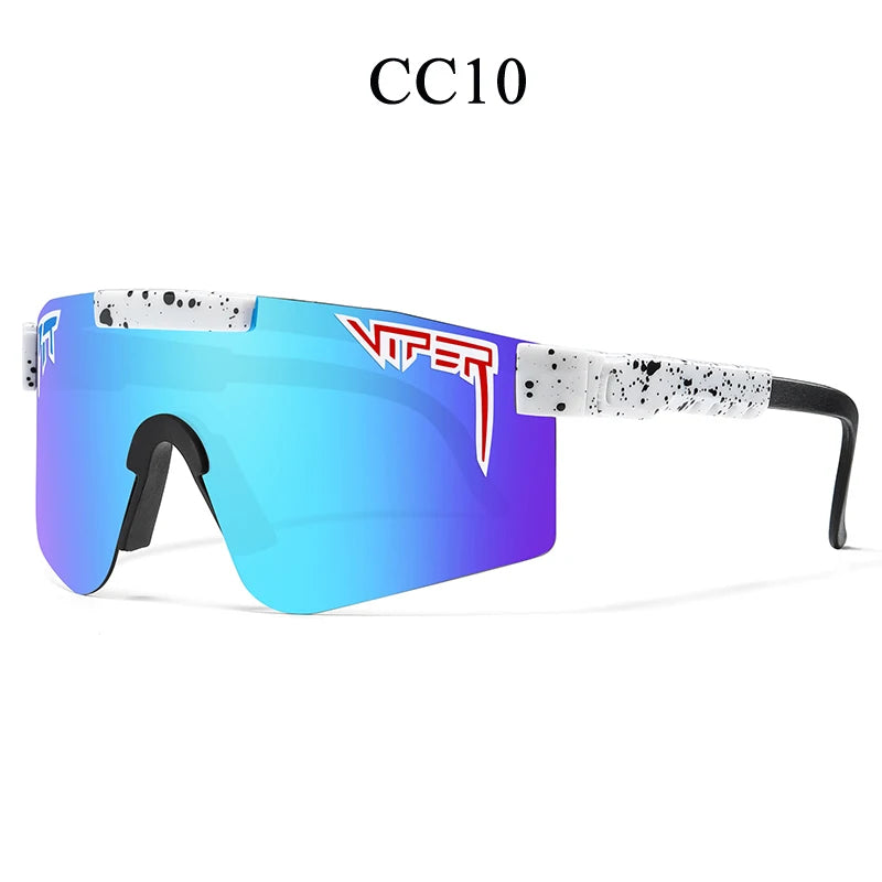 PIT VIPER UV400 sunglasses - men's and women's sports goggles for outdoor use, baseball, softball, MTB, active lifestyle