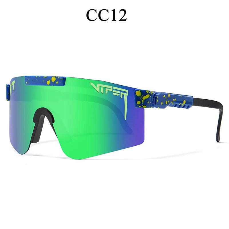 PIT VIPER UV400 sunglasses - men's and women's sports goggles for outdoor use, baseball, softball, MTB, active lifestyle