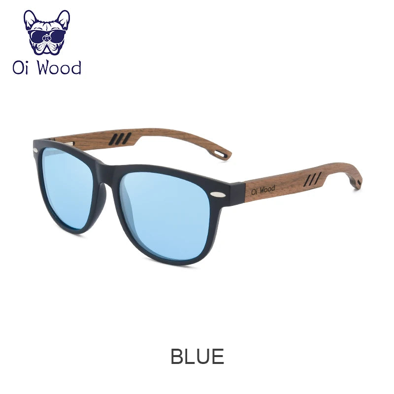 Oi Wood Polarizált Diófa Napszemüveg UV400
