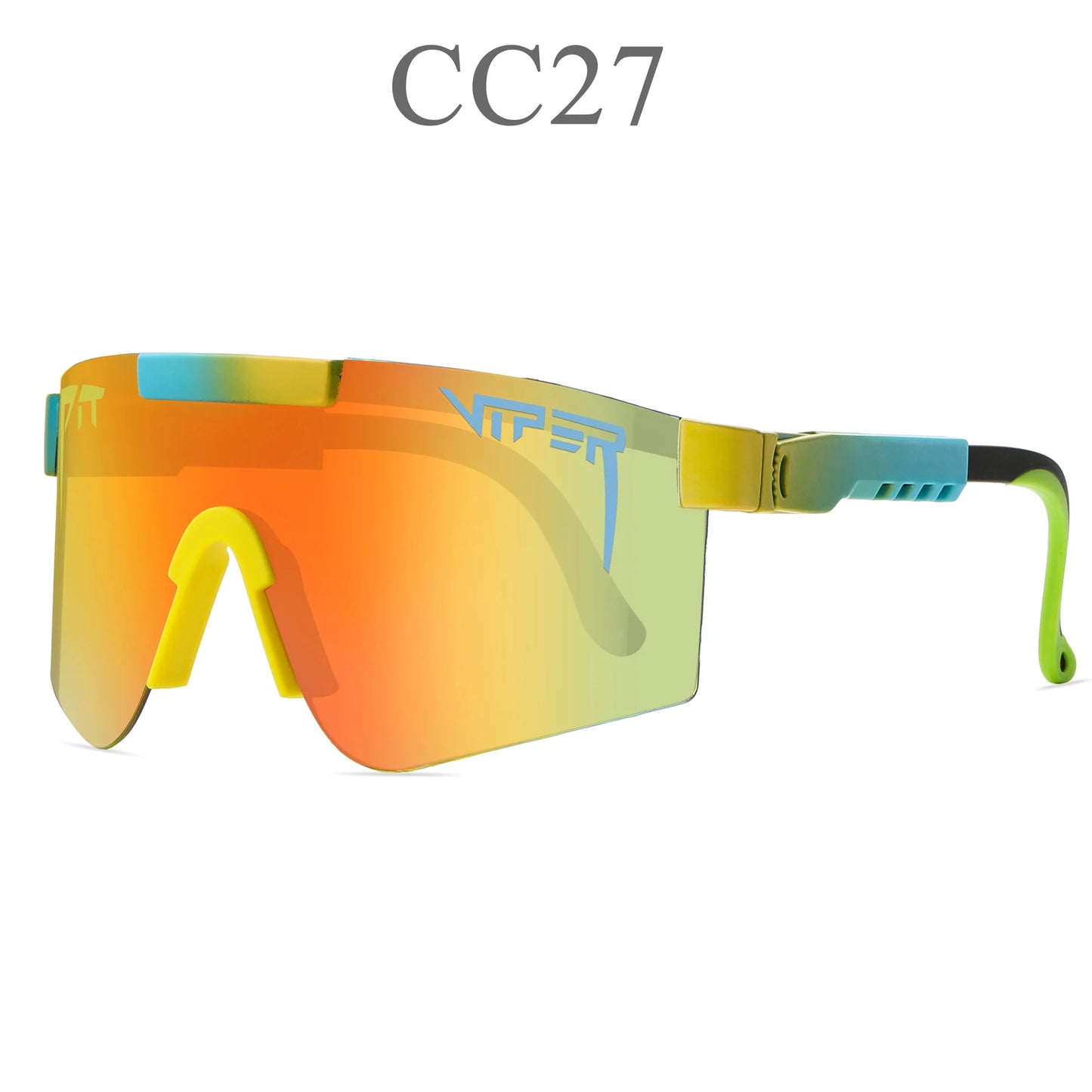 PIT VIPER UV400 sunglasses - men's and women's sports goggles for outdoor use, baseball, softball, MTB, active lifestyle