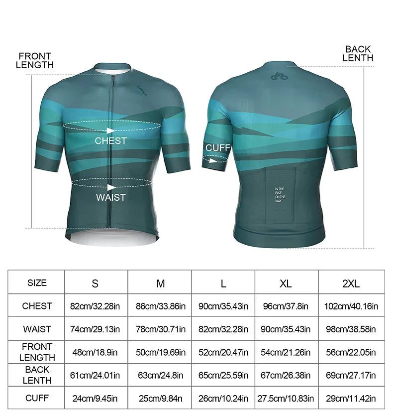 Pánsky cyklistický dres INBIKE - krátky rukáv, priedušný, rýchloschnúci top na cestnú a horskú cyklistiku (na jarno-letnú sezónu)