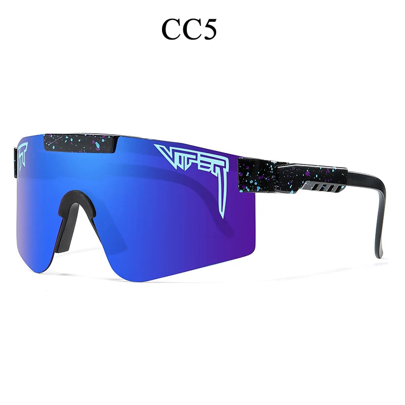 PIT VIPER UV400 sunglasses - men's and women's sports goggles for outdoor use, baseball, softball, MTB, active lifestyle