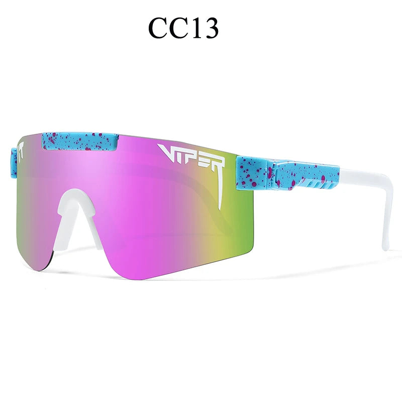 PIT VIPER UV400 sunglasses - men's and women's sports goggles for outdoor use, baseball, softball, MTB, active lifestyle