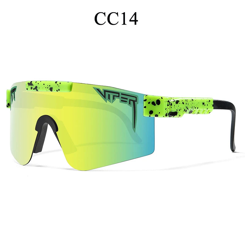 PIT VIPER UV400 sunglasses - men's and women's sports goggles for outdoor use, baseball, softball, MTB, active lifestyle