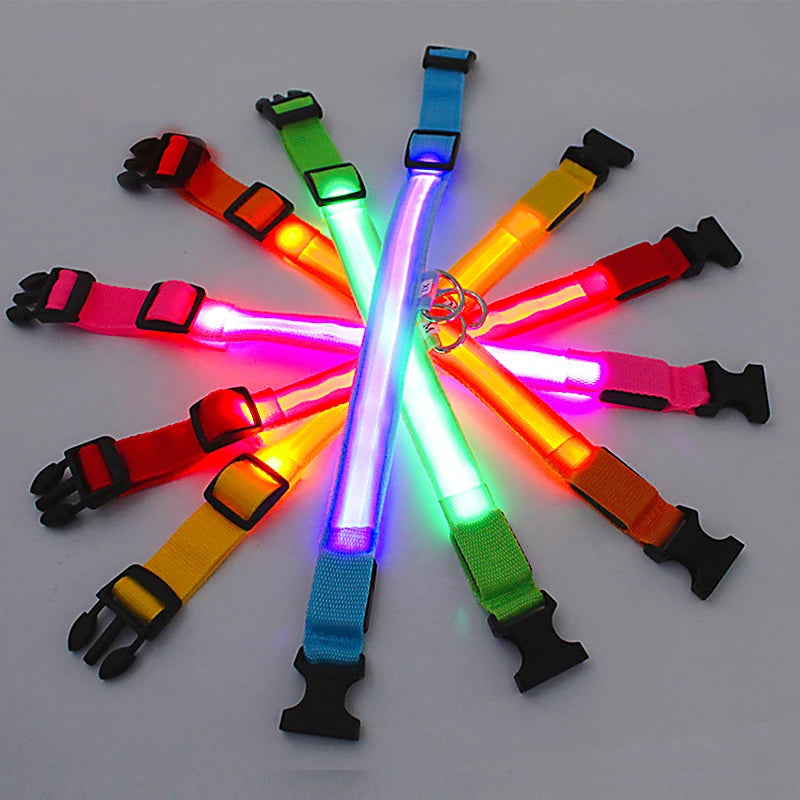 USB Tölthető Világító Kutyanyakörv