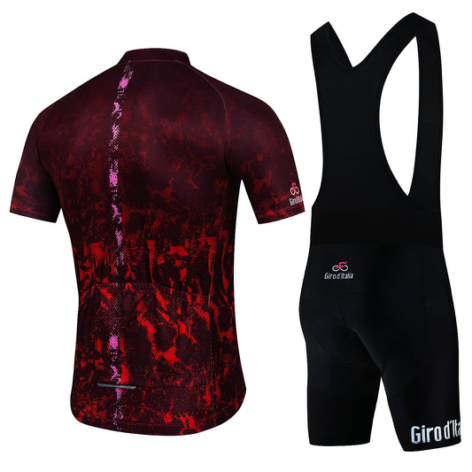 2025-ös nyári férfi kerékpáros mez szett – gyorsan száradó, légáteresztő biciklis ruha, országúti és hegyi kerékpározáshoz