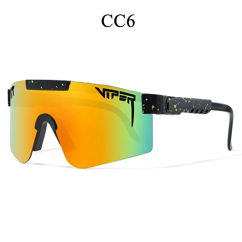 PIT VIPER UV400 sunglasses - men's and women's sports goggles for outdoor use, baseball, softball, MTB, active lifestyle