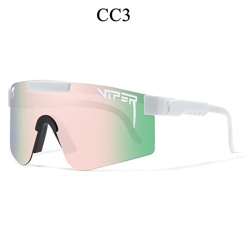 PIT VIPER UV400 sunglasses - men's and women's sports goggles for outdoor use, baseball, softball, MTB, active lifestyle