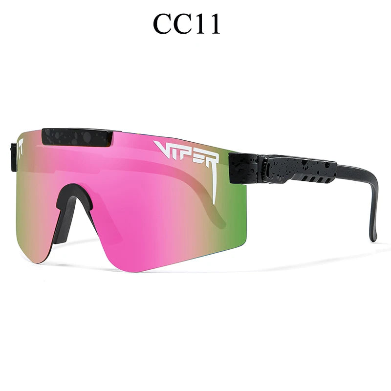 PIT VIPER UV400 sunglasses - men's and women's sports goggles for outdoor use, baseball, softball, MTB, active lifestyle