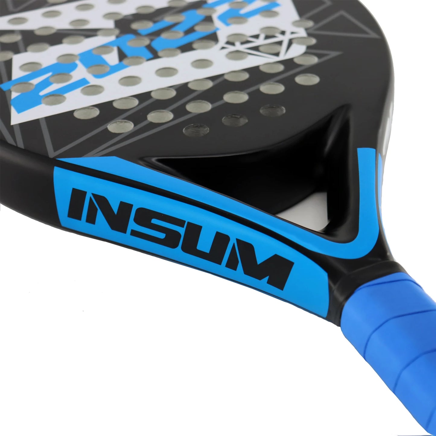 INSUM Padel Ütő – 2022-es Széria, Karbonszálas, Soft EVA, Gyémánt Alak, Haladó Játékosoknak