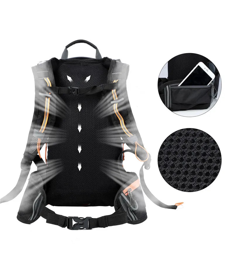 WEST BIKING Cycling Hydration Backpack – 10L/16L Waterproof Sports Bag for Hiking, Running, Cycling