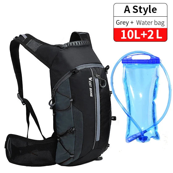 WEST BIKING Cycling Hydration Backpack – 10L/16L Waterproof Sports Bag for Hiking, Running, Cycling