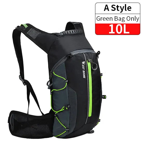 WEST BIKING Cycling Hydration Backpack – 10L/16L Waterproof Sports Bag for Hiking, Running, Cycling