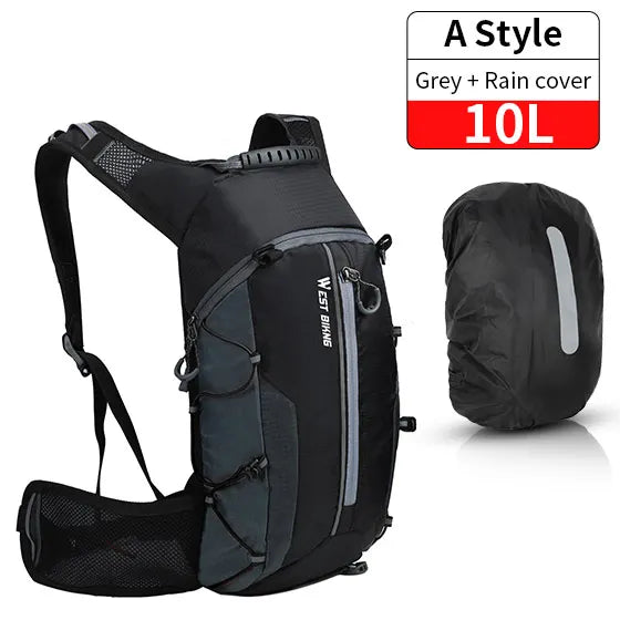 WEST BIKING Cycling Hydration Backpack – 10L/16L Waterproof Sports Bag for Hiking, Running, Cycling