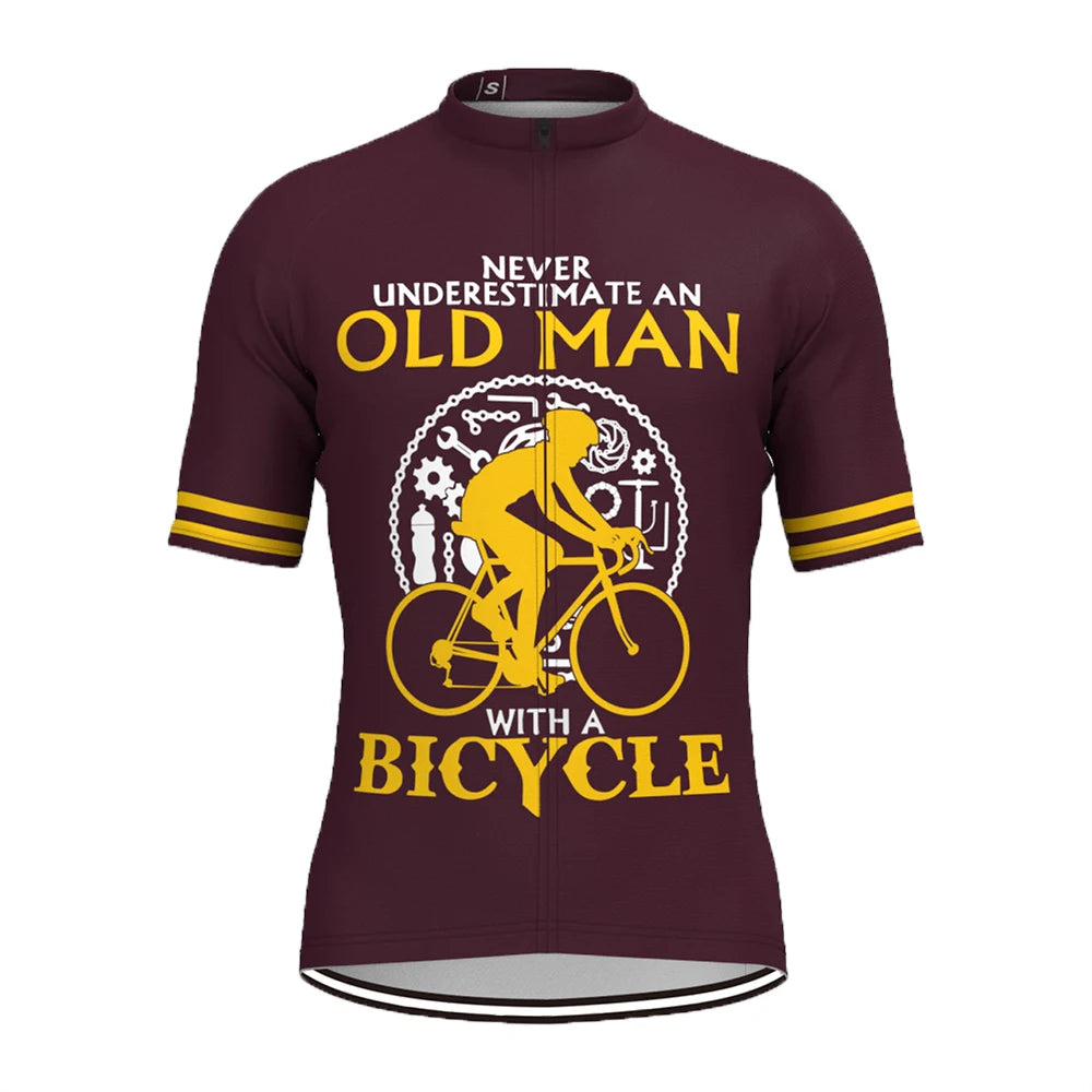 Premium quality team cycling jersey - short-sleeved, breathable, pocketed MTB and road cycling top in unisex design