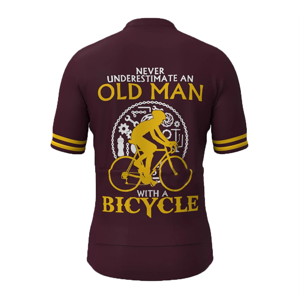 Premium quality team cycling jersey - short-sleeved, breathable, pocketed MTB and road cycling top in unisex design