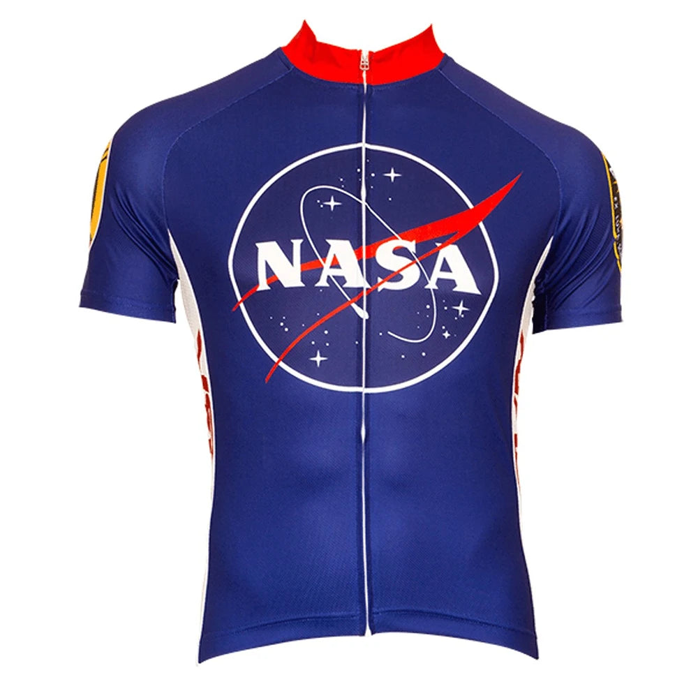 Premium quality team cycling jersey - short-sleeved, breathable, pocketed MTB and road cycling top in unisex design