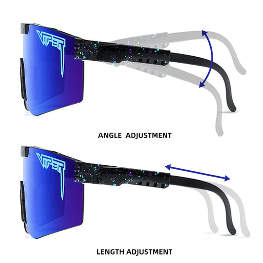 PIT VIPER UV400 napszemüveg – férfi és női sportgoggle kültéri használatra, baseballhoz, softballhoz, MTB-hez, aktív életmódhoz