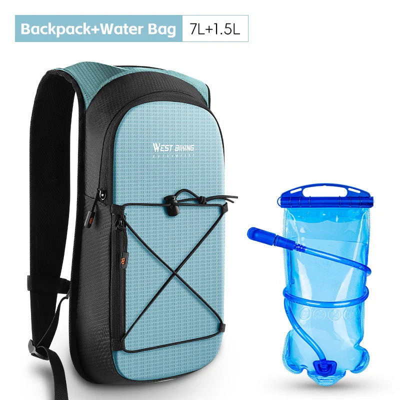 WEST BIKING Cycling Hydration Backpack – 10L/16L Waterproof Sports Bag for Hiking, Running, Cycling