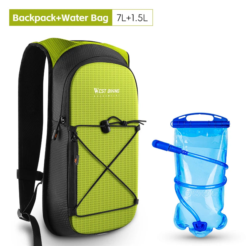 WEST BIKING Cycling Hydration Backpack – 10L/16L Waterproof Sports Bag for Hiking, Running, Cycling