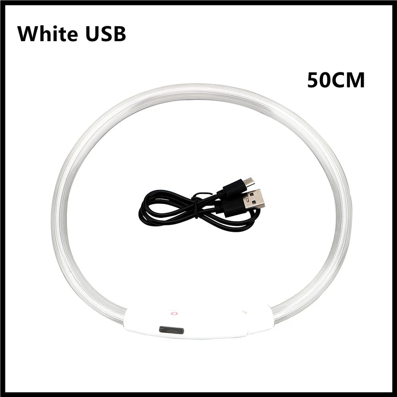 USB Tölthető Világító Kutyanyakörv