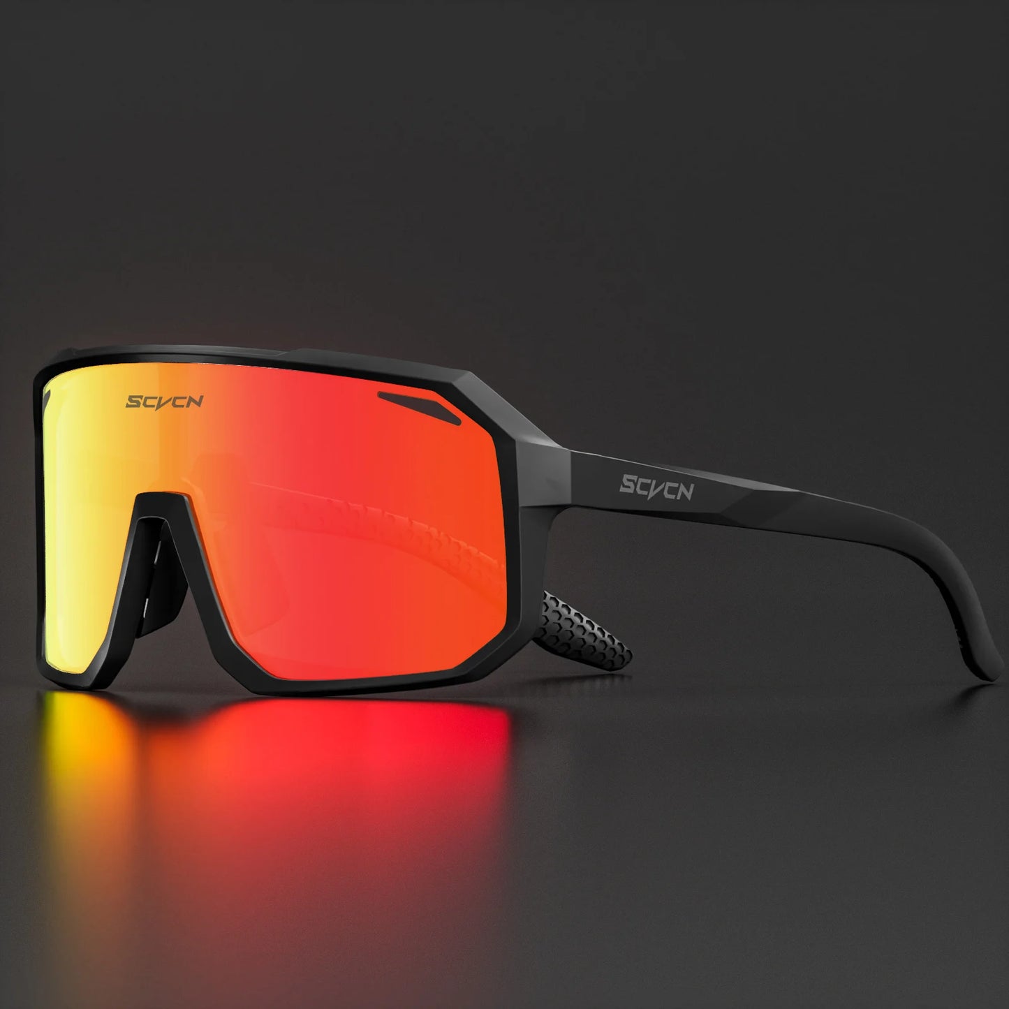 SCVCN kerékpáros napszemüveg – UV400+fényre sötétedő lencsével, TR90 vázzal, uniszex sportos szemüveg MTB-hez, túrázáshoz, országúti biciklizéshez