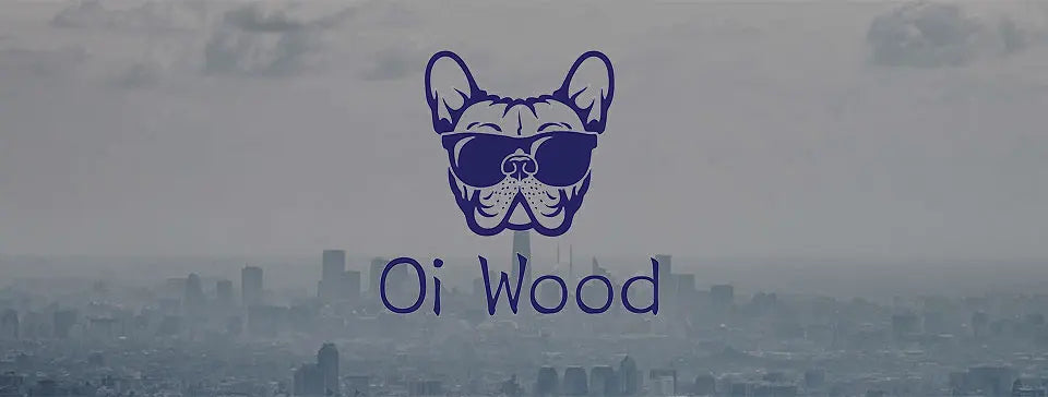 Oi Wood  Polarizált Zebrafa Napszemüveg Klasszikus UV400