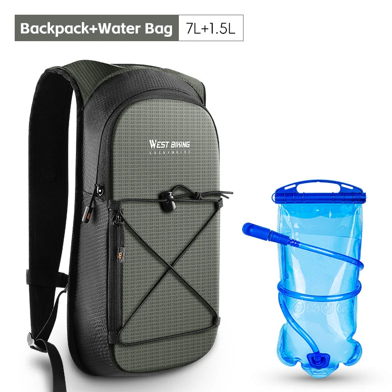 WEST BIKING Cycling Hydration Backpack – 10L/16L Waterproof Sports Bag for Hiking, Running, Cycling