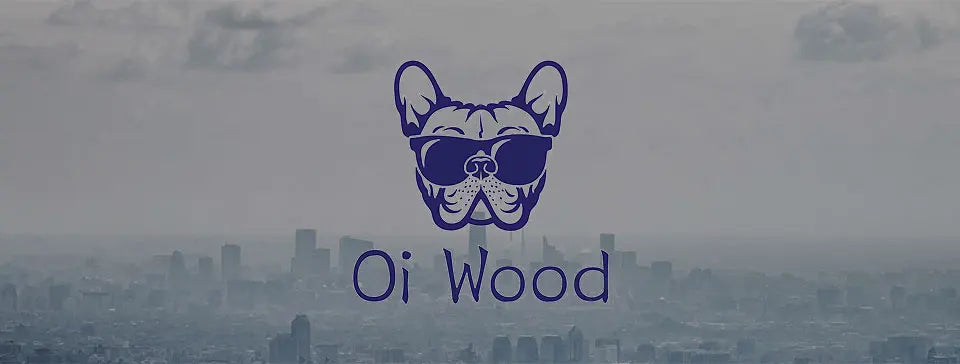 Oi Wood Fém–Fa Napszemüveg Polarizált UV400