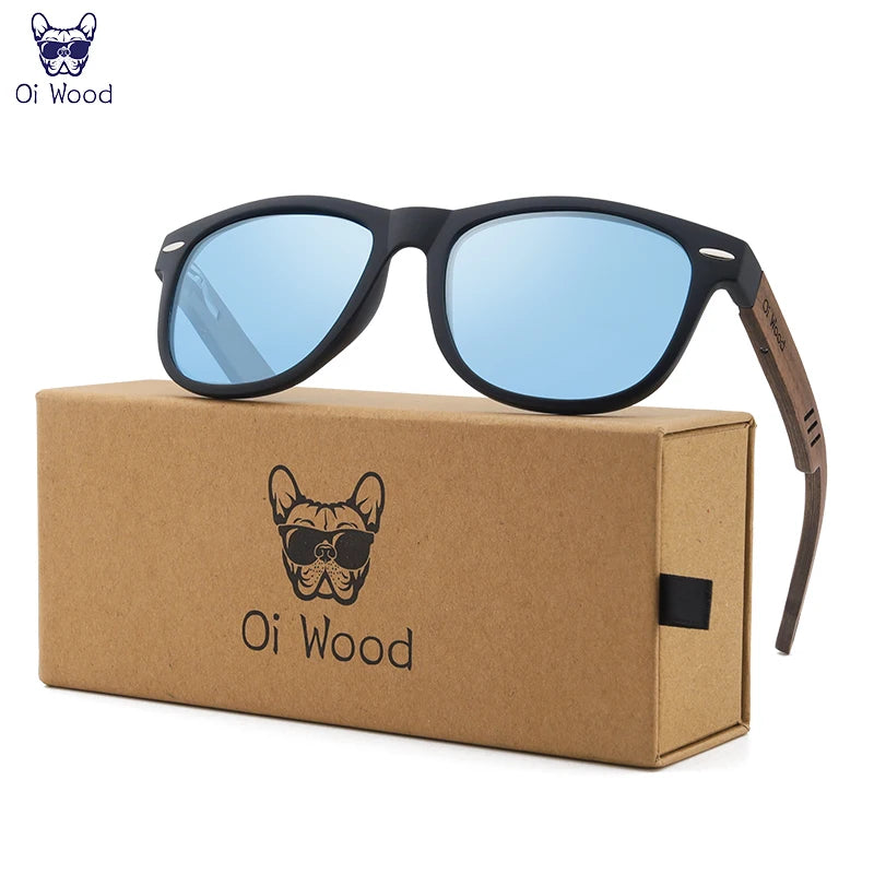 Oi Wood Polarizált Diófa Napszemüveg UV400